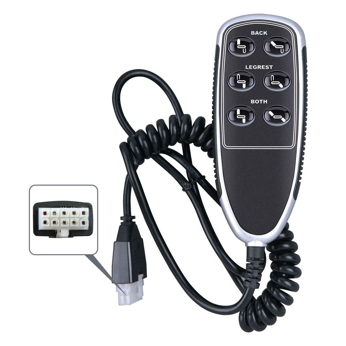 Replace For La-Z-boy 11850U-07 Part #10.00035 REV Power 6-button Remote Handset