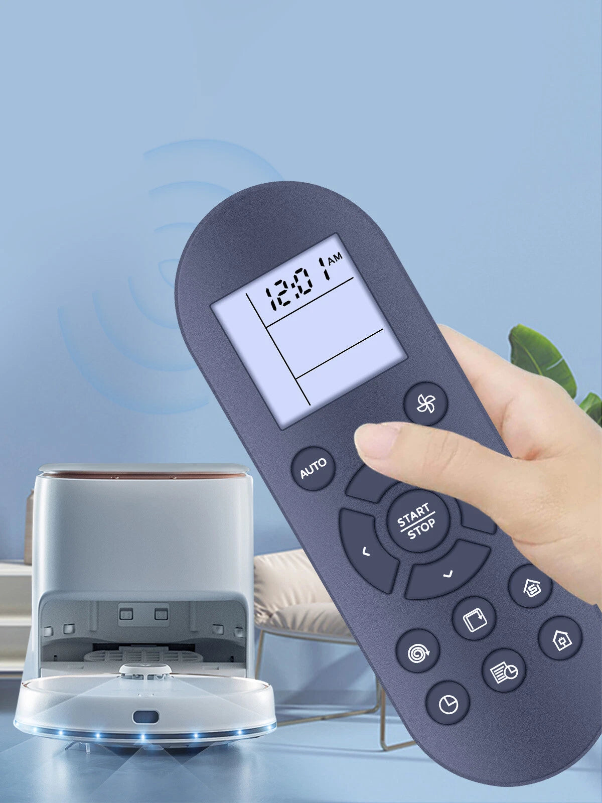 Remote Control For Eufy Robotic Vacuum Cleaner 11S,11S PLUS,12, 15T,15C, 25C