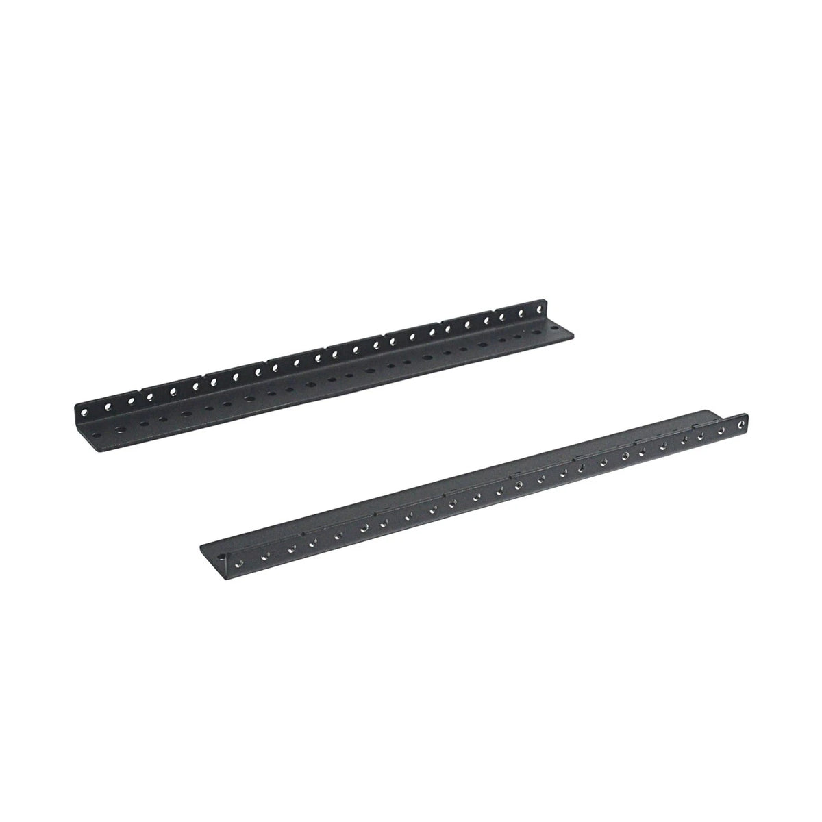 RIVECO 2 PCS 8U Rack Rails, Tapered Holes Mount Rails for 8U, black