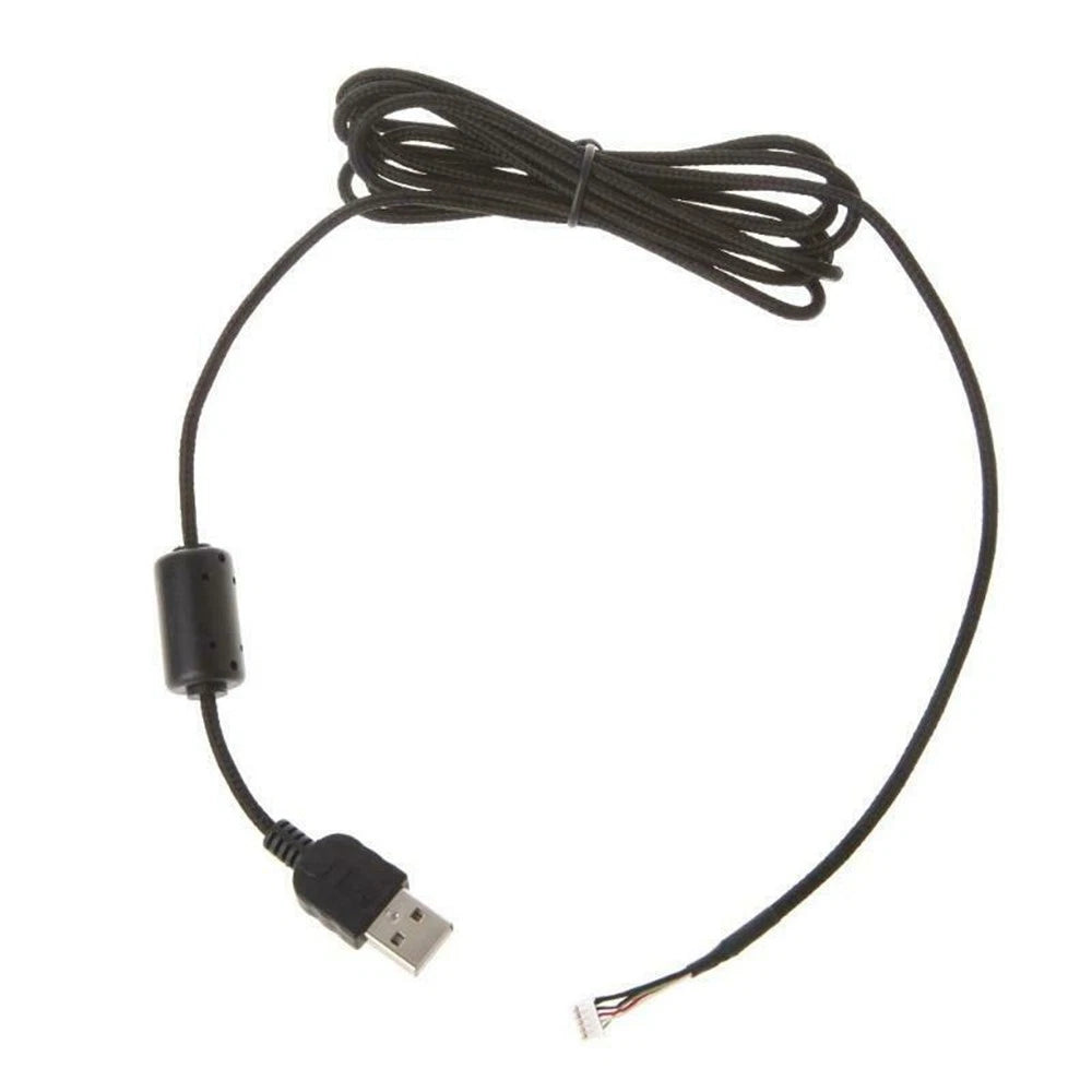 Mouse Mice USB PVC+Nylon Braided Cable Line Wire 2.2m For Logitech G500 G500S