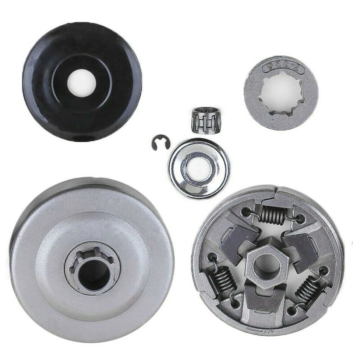 Clutch Assy Rim Sprocket Clutch Washer Kit For Stihl 026 MS260 MS240 Chainsaw