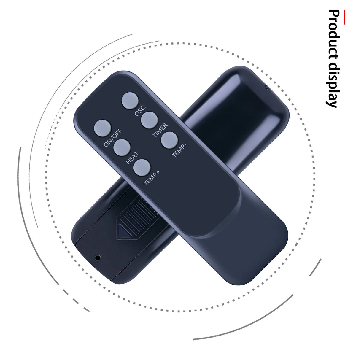 Remote Control For YOPOWER 2000W Ceramic Heater