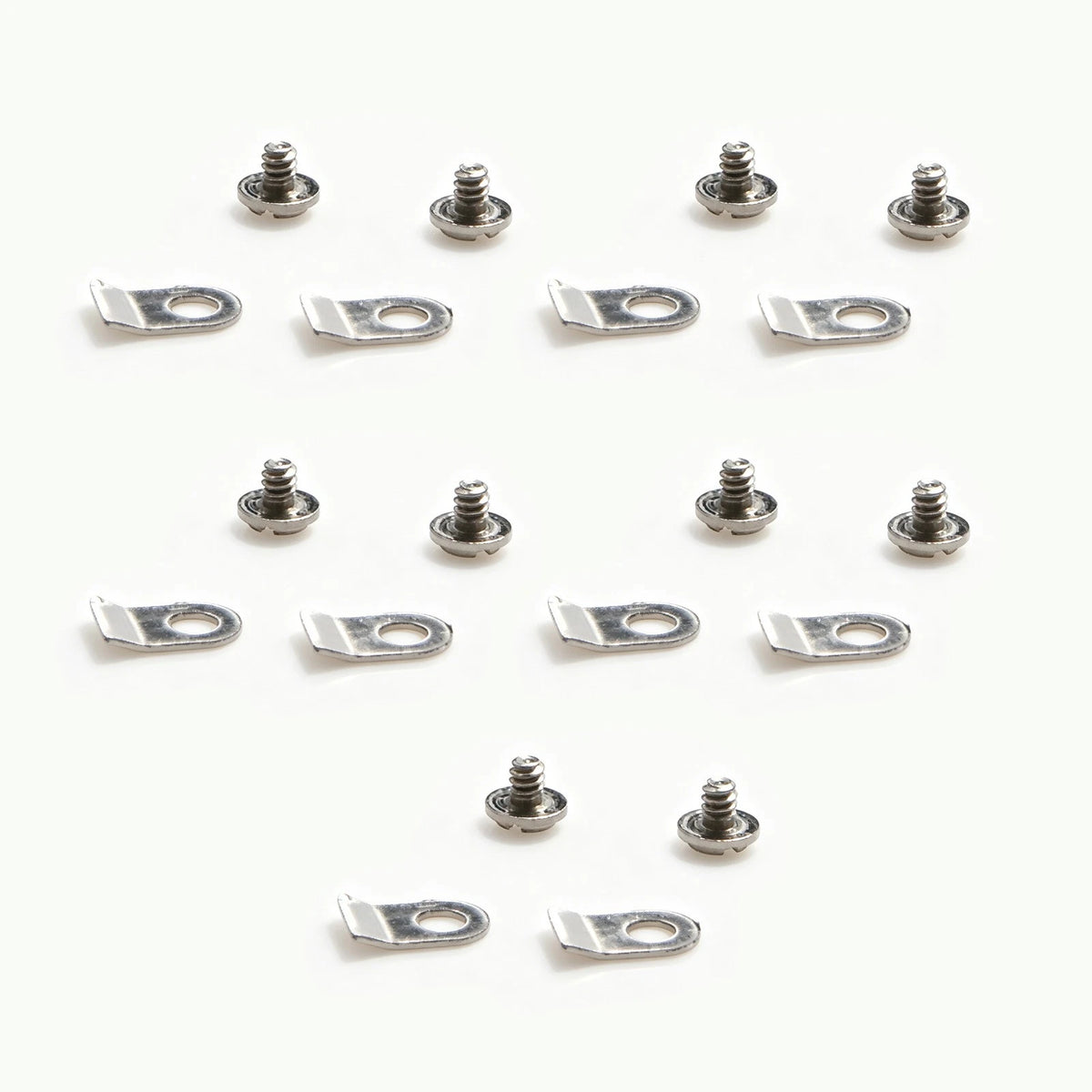 10 Sets Casing Clamps Tab & Screw For Watch Movement ETA 2824 2834 2846 2836