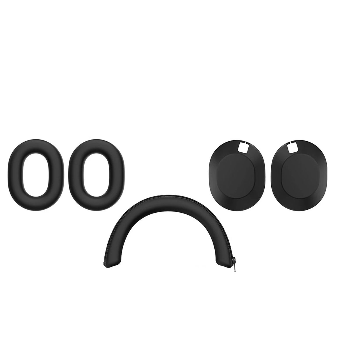 3PCS Silicone Protective Cover Case for Sony WH-1000XM6 Headphones, Soft Fit