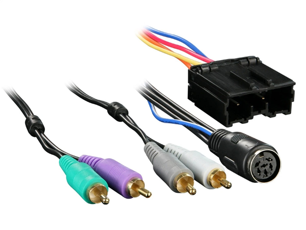 Metra 70-7003 Radio Wiring Harness for Mitsubishi 16-Pin Power Plug, Black