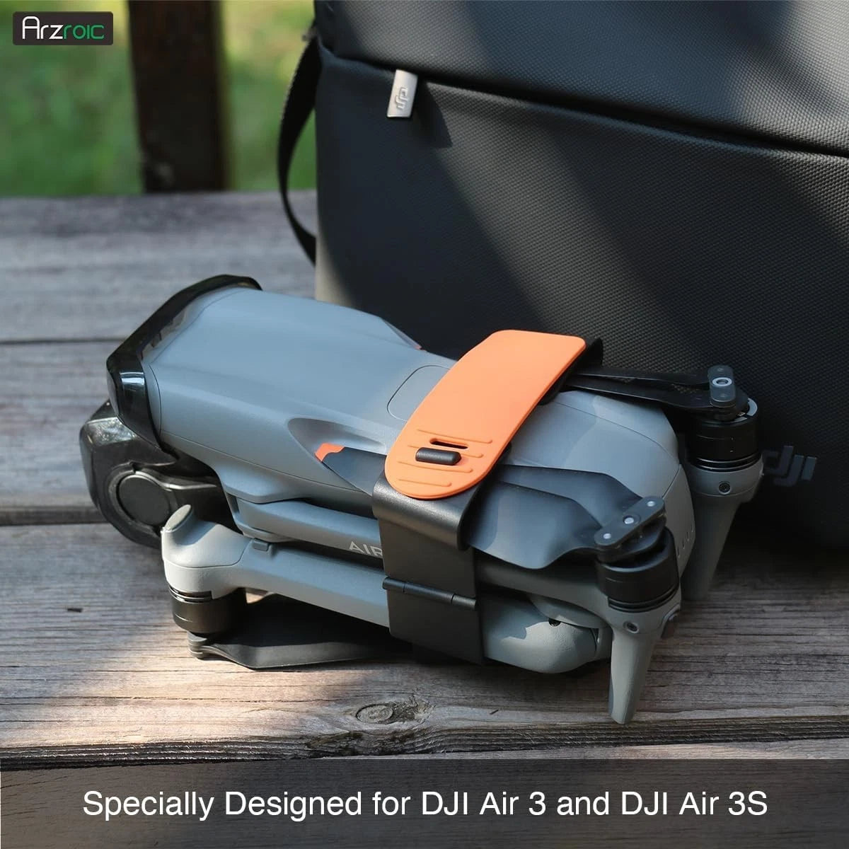 Propeller Holder for DJI Air 3/3S Accessories, Guard Strap Black