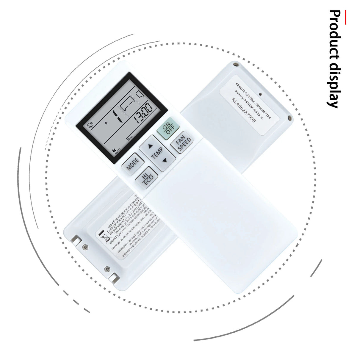 RLA502A700B For Mitsubishi Heavy Industries Air Conditioner Remote Control