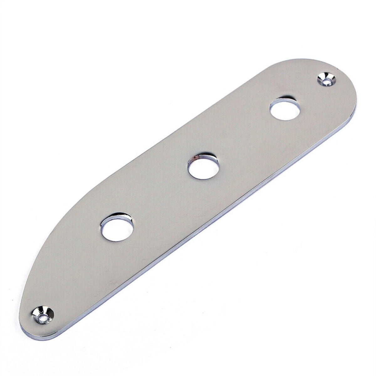 3 Holes Electric Guitar Bridge Switch Control Plate for TELE Style Bass Guitar