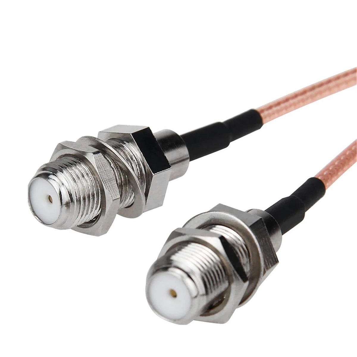 1*50 ohm F Type Coax Cable Splitter To F Dual Female 3 Way RG316 Coaxial Cable