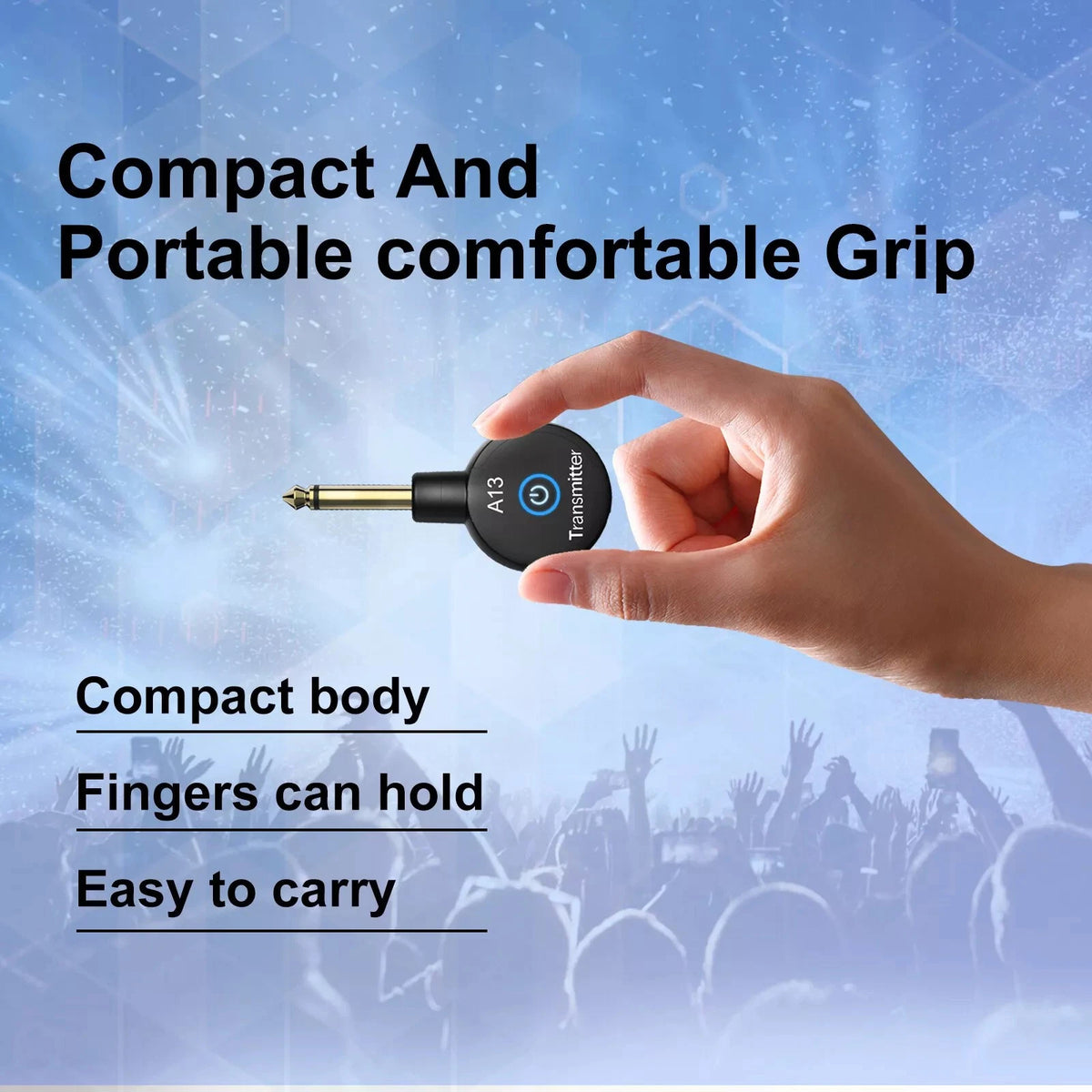 2.4GHz Wireless Guitar System Converter Transmitter Receiver For Guitar Bass