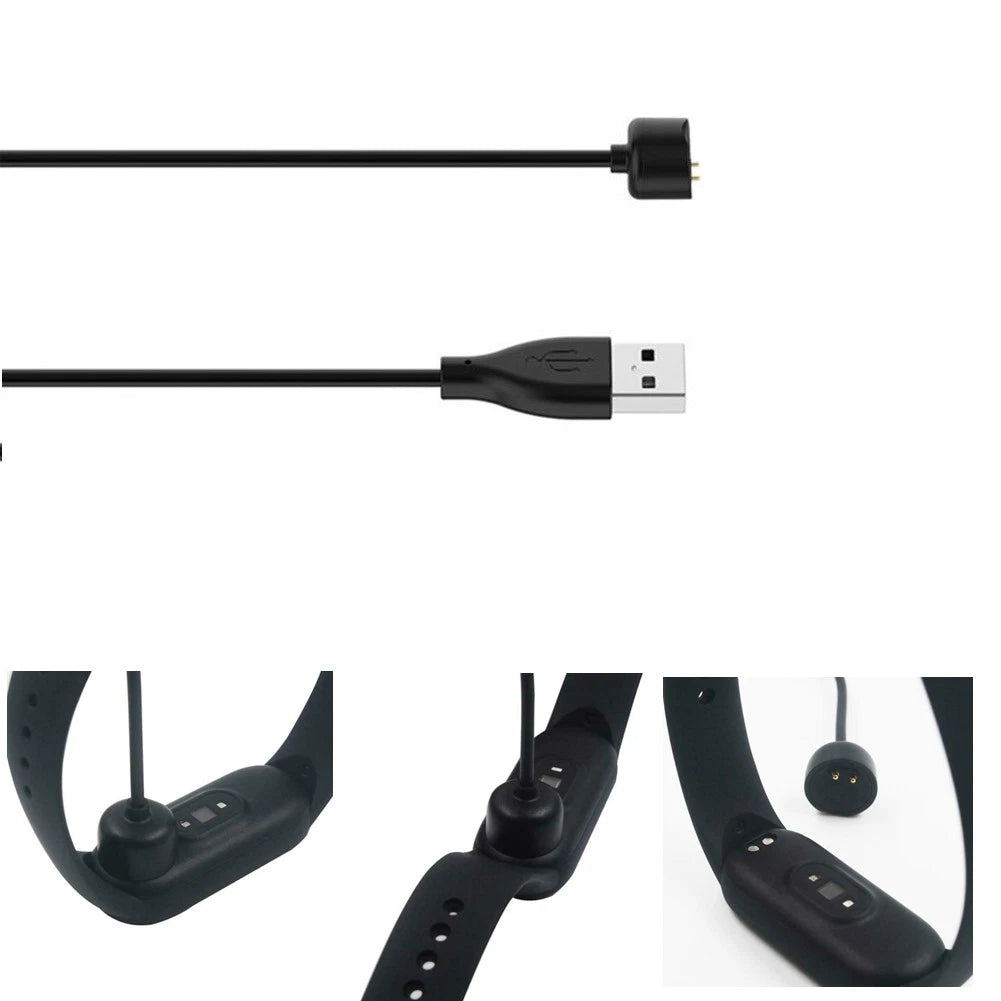 50cm Magnetic Watch Charger Cable Replacement Cord For Xiao-mi Mi Band 6/Band 5