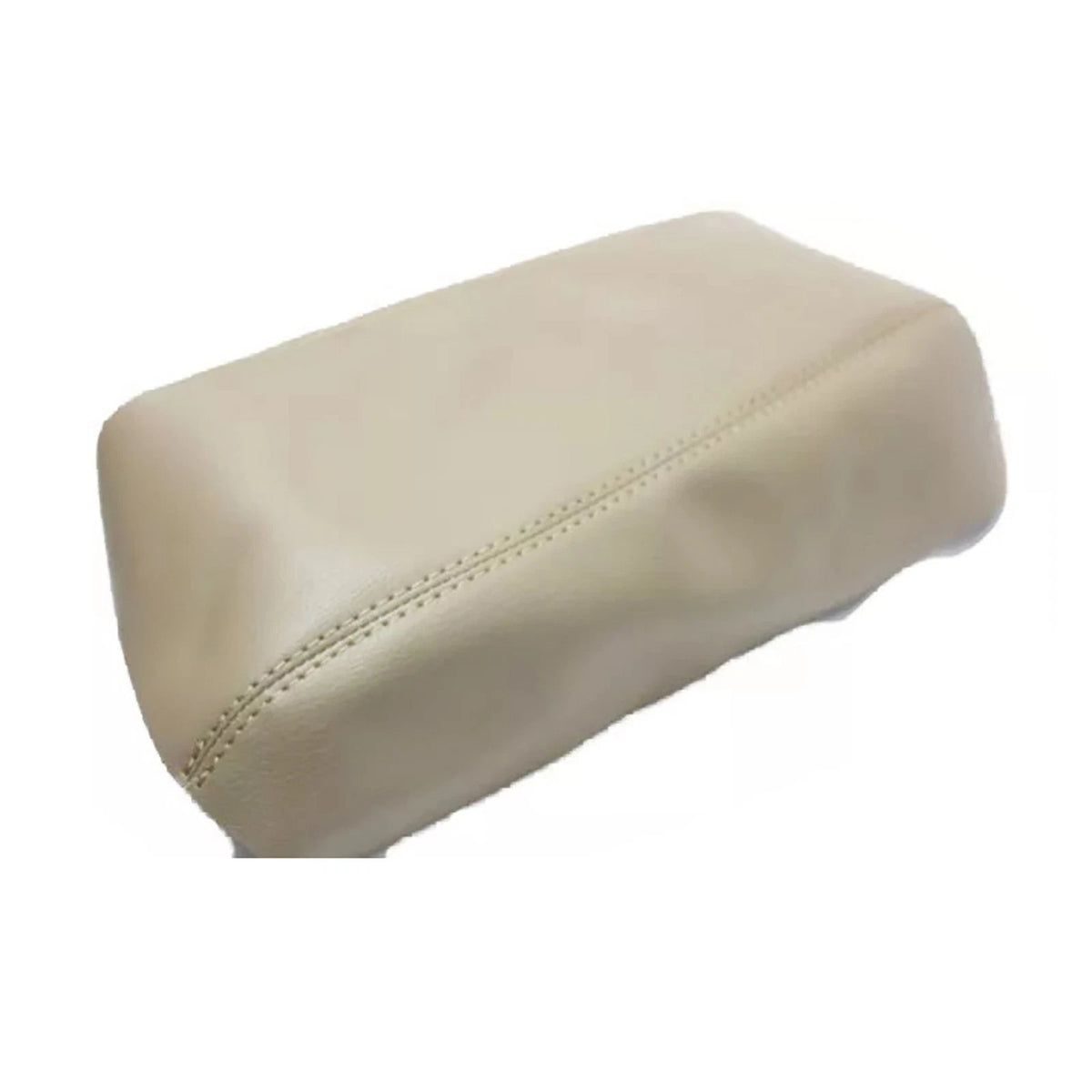 For Hyundai Sonata 15-19 Soft Leather Car Center Console Lid Armrest Cover Beige