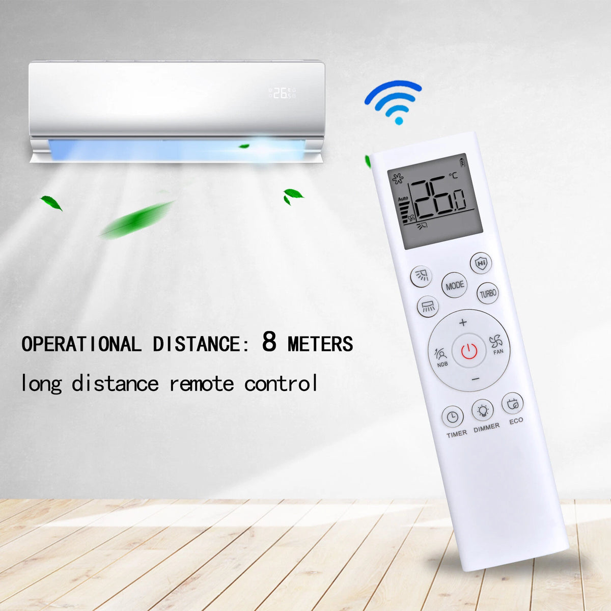 Replacement Remote Control For Hisense RCH-RSY2-0 Air Conditioner