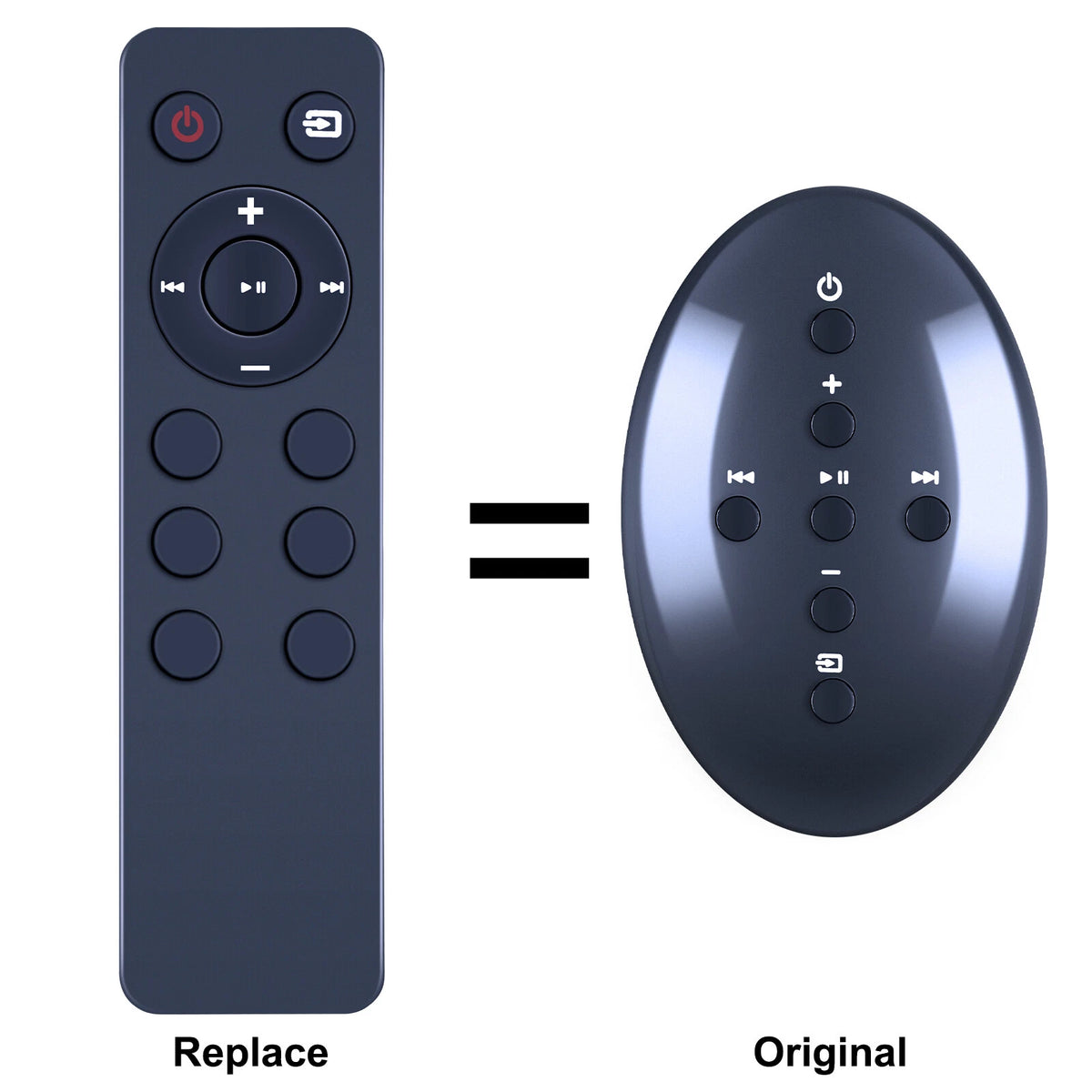 Replacement Remote Control For Bowers & Wilkins B&W Zeppelin Mini AIR, Z2, A5,