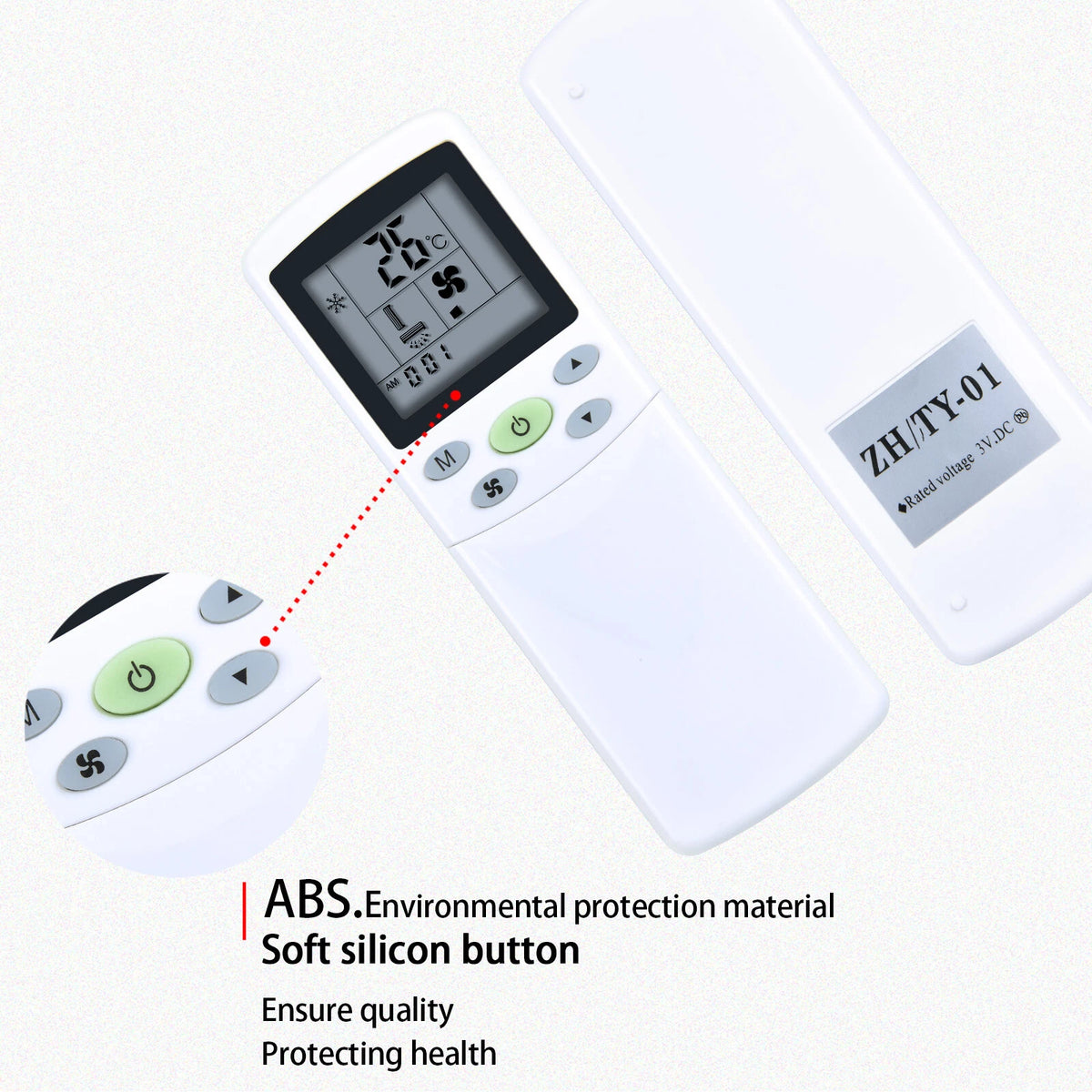 ZH/TY-01 For Chigo LLoyd Air Conditioner Replace Remote Control ZH/TY-03