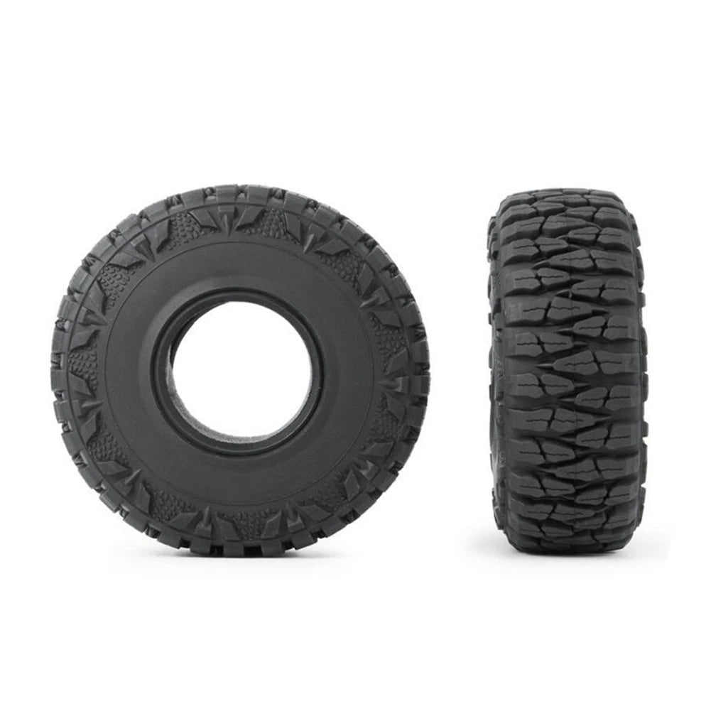 4Pack 1/10 RC Car 1.9" Rubber Wheel Tyres Tires Cover For 1.9in RC Wheel Rim D