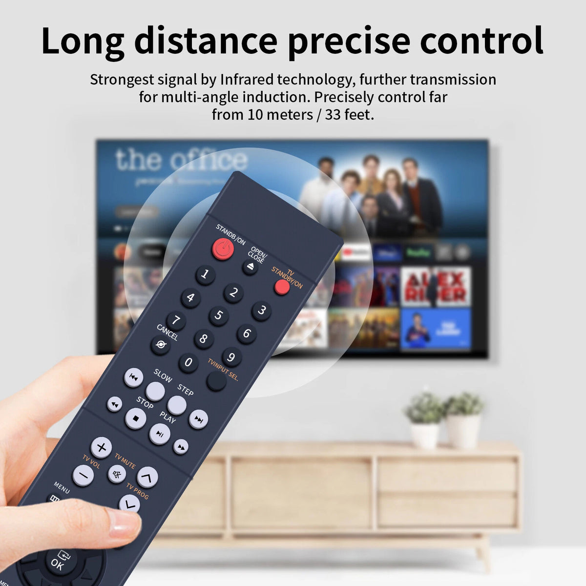 AK59-00070B For Samsung Player Remote Control BD-P1500 BD-P1200
