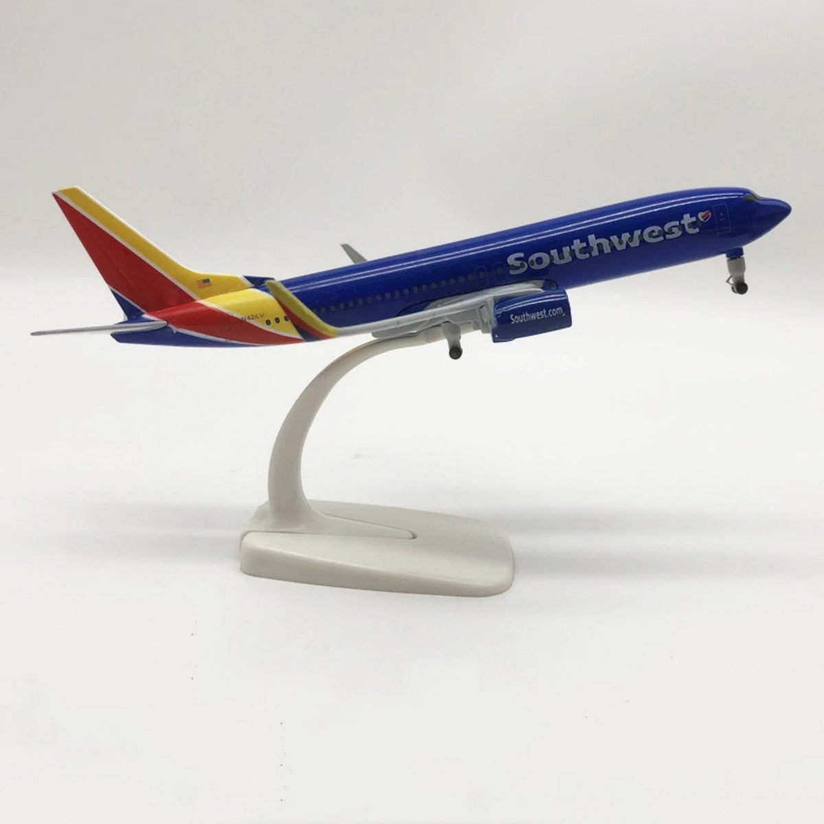 20cm 737 B737 Airline Diecast Airplane Model With Wheels Static Display