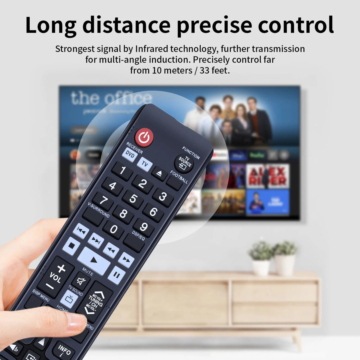 AH59-02550A Remote Control For Samsung Home Theater HT-F450K HT-F453K HT-F453HK