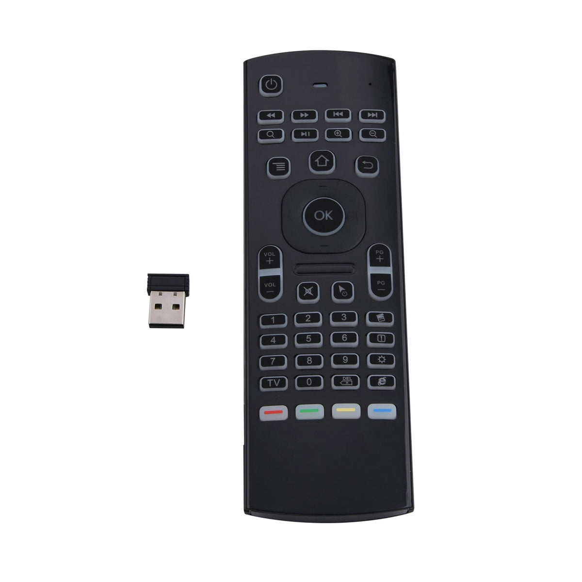 Remote Control MX3 Backlight Air Mouse 2.4G RF Keyboard For KODI TV BOX PC E