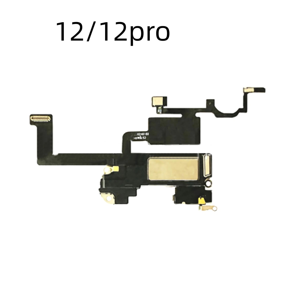 Black OEM Ear Speaker Proximity Sensor Adapter For Apple iPhone 12/12Pro