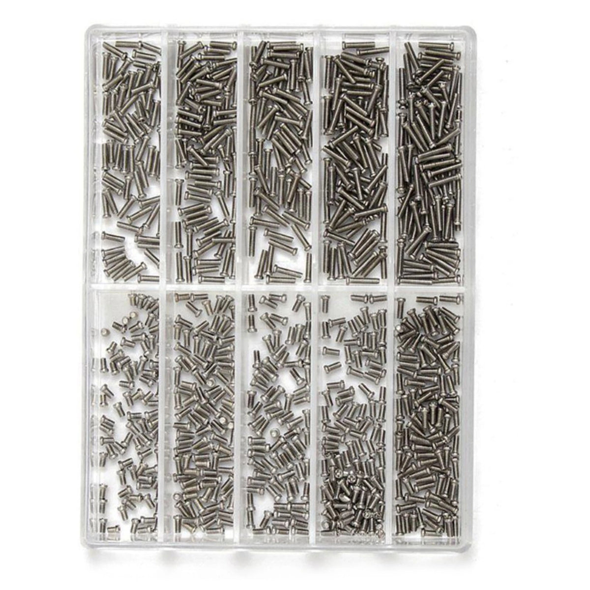 1.6/2/2.5/3/3.5/4/4.5/5/5.5/6mm Stainless Steel Watch Screws Repairing Kit