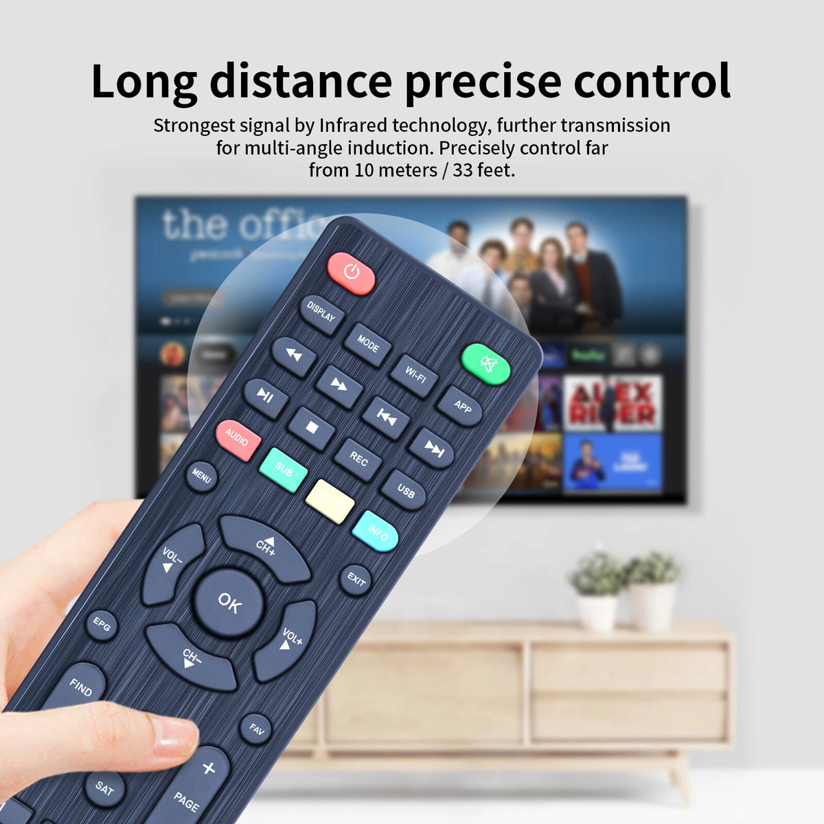 Remote Control For StarSat SR-4070HD SR-4080HD SR-4090HD TV Satellite Receiver