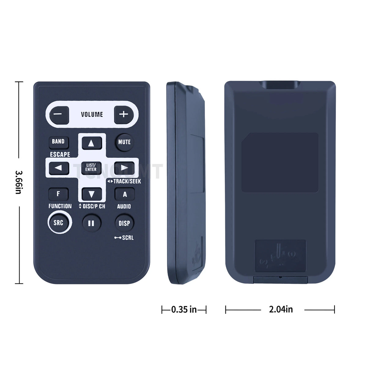 Replacement Remote Control For Pioneer CXC8885 CD-R320 Car Audio Stereo