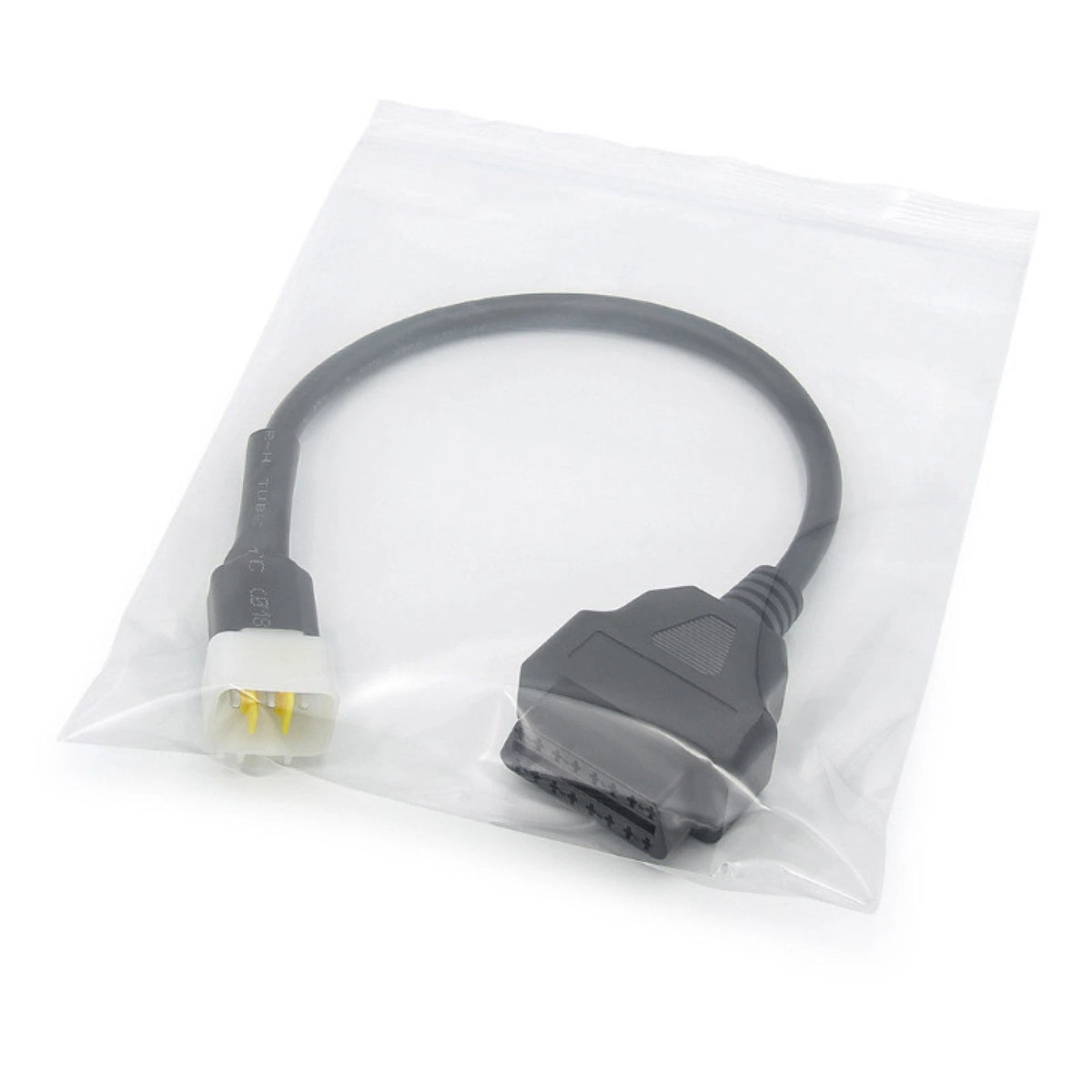 1*Motorcycle OBD2 Diagnostic Cable Adapter Cord 6 to 16 pin For Delphi Test Line