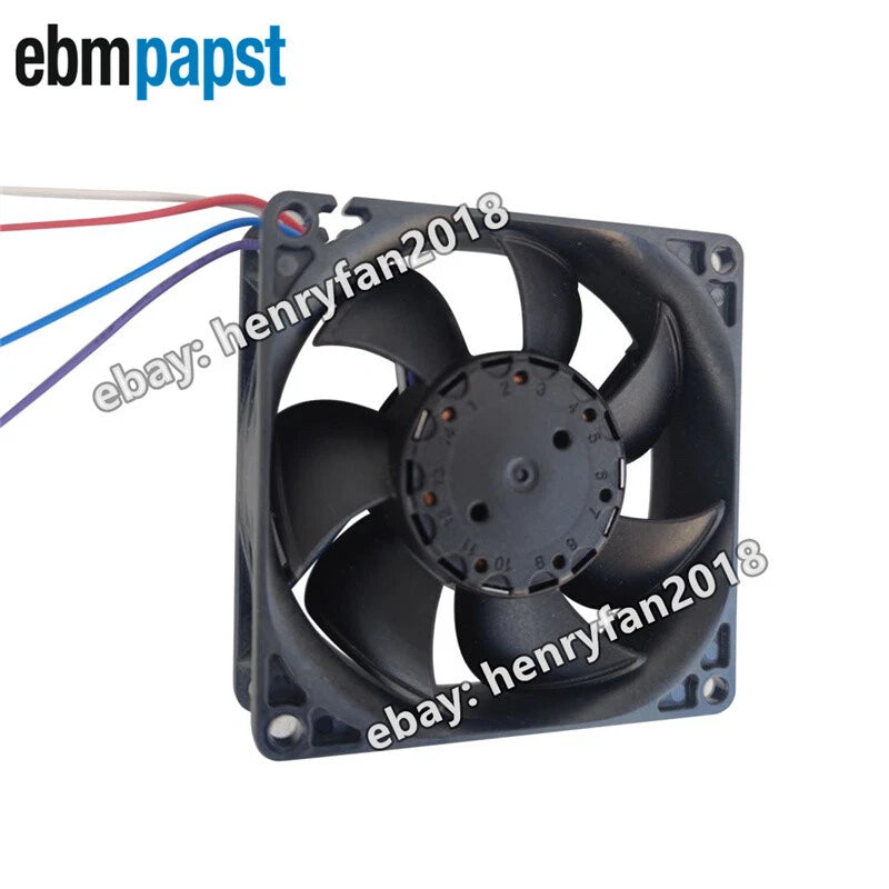 Ebmpapst 8454/2H4P Axial Fan DC 24V 6.8W 0.28A 80*80*25MM 4-wire PWM Cooling Fan