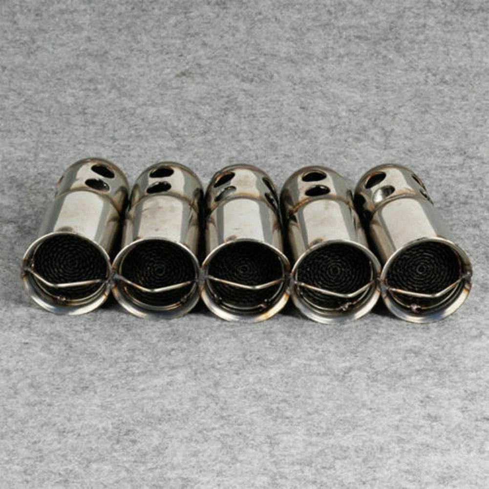 Stainless Steel Motorcycle Exhaust Pipe DB Killer Silencer 126mm Muffler Baffle