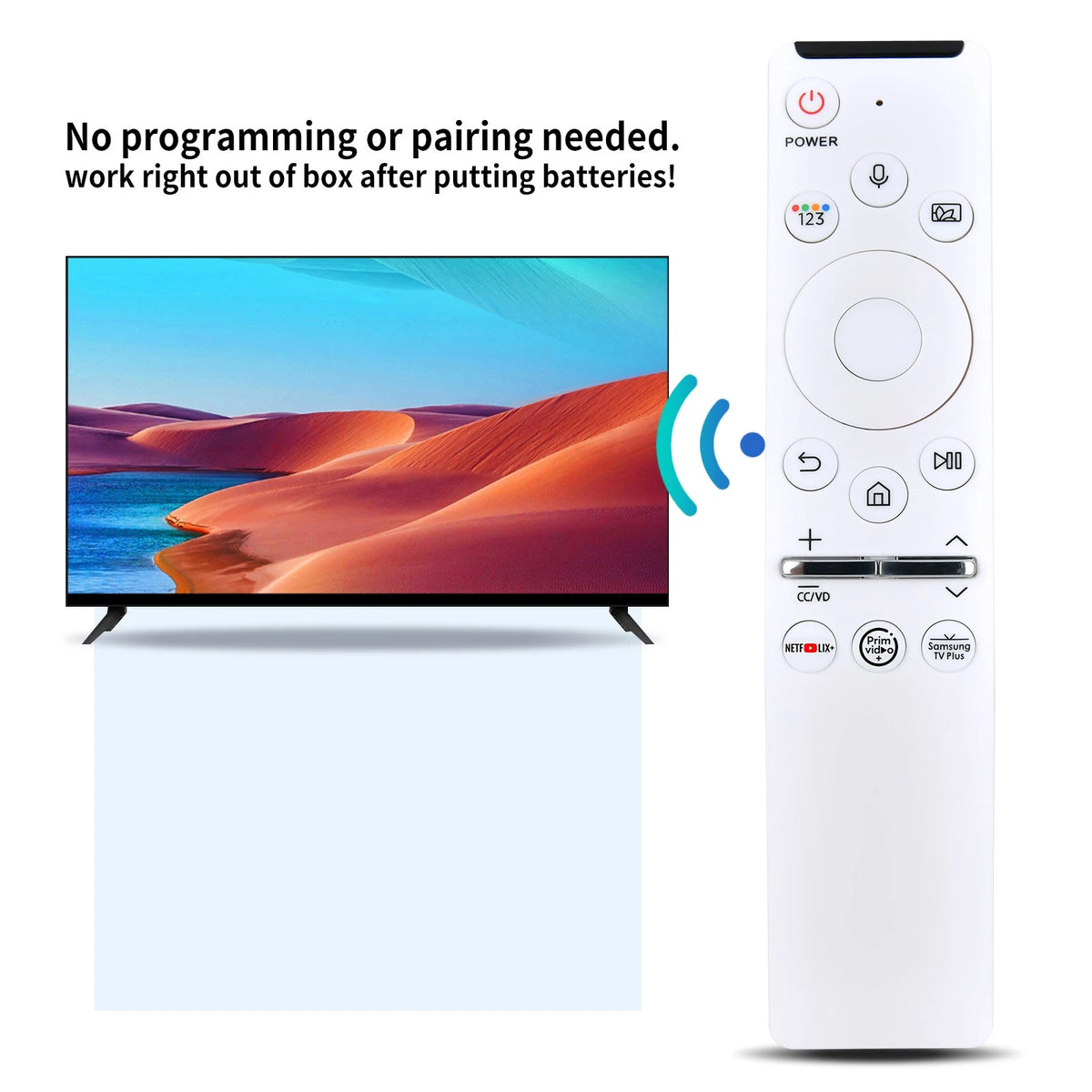 BN59-01330N Replacement Remote Control For Samsung Smart TV QN43LS01TAFXZA