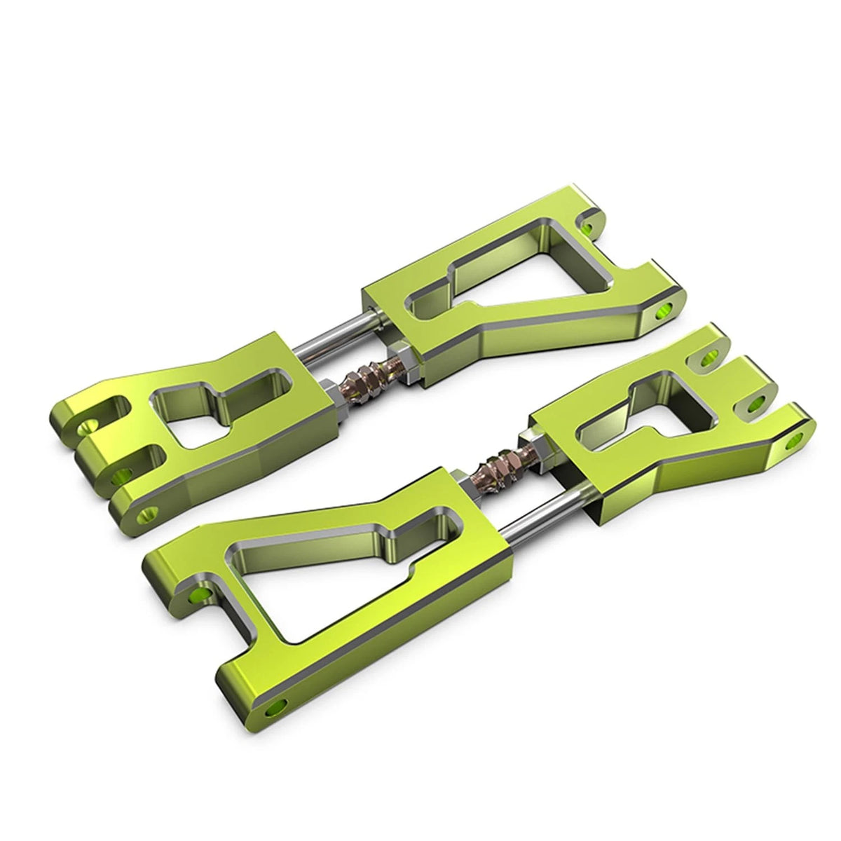 AMORIL Upgraded 2pcs Rear Upper Suspension Arm, Aluminum, with S2 Green