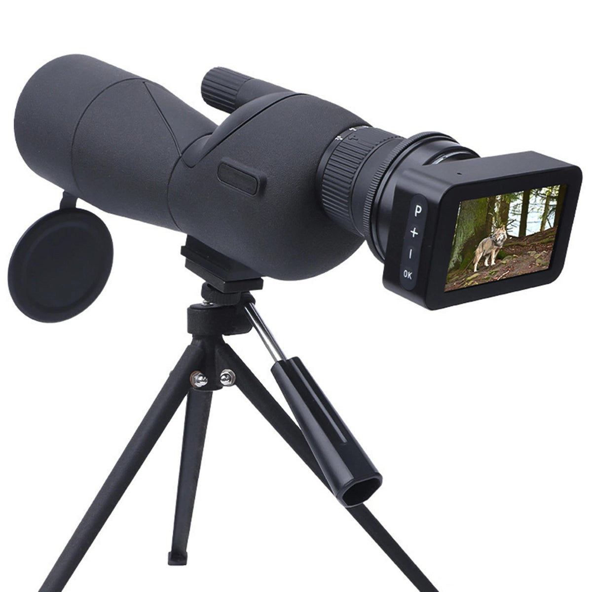 1pc 4K 3 Inch Electronic Eyepiece Astronomical Telescope Eyepiece Color Display