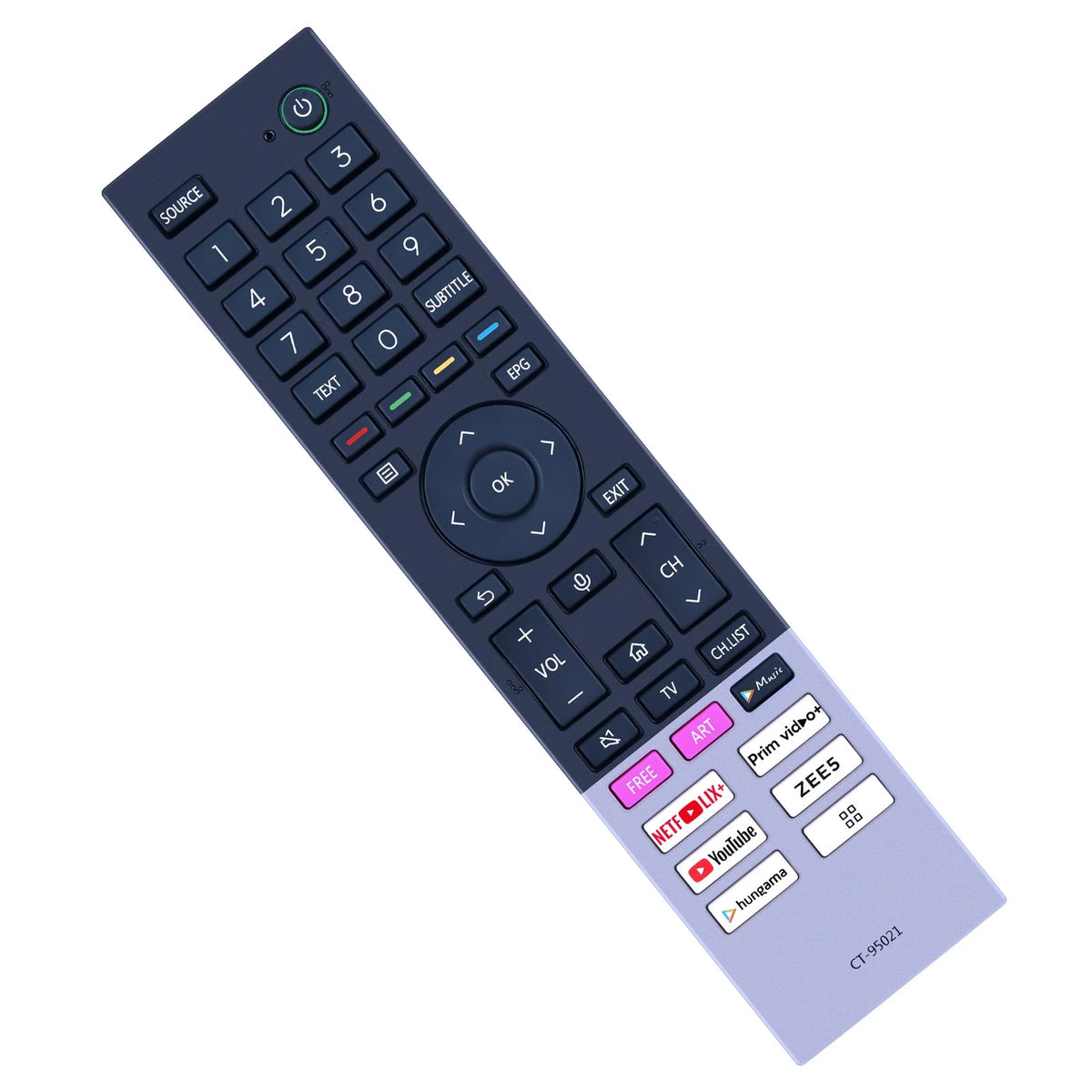 CT-95021 Replacement Remote Control For Toshiba Smart TV