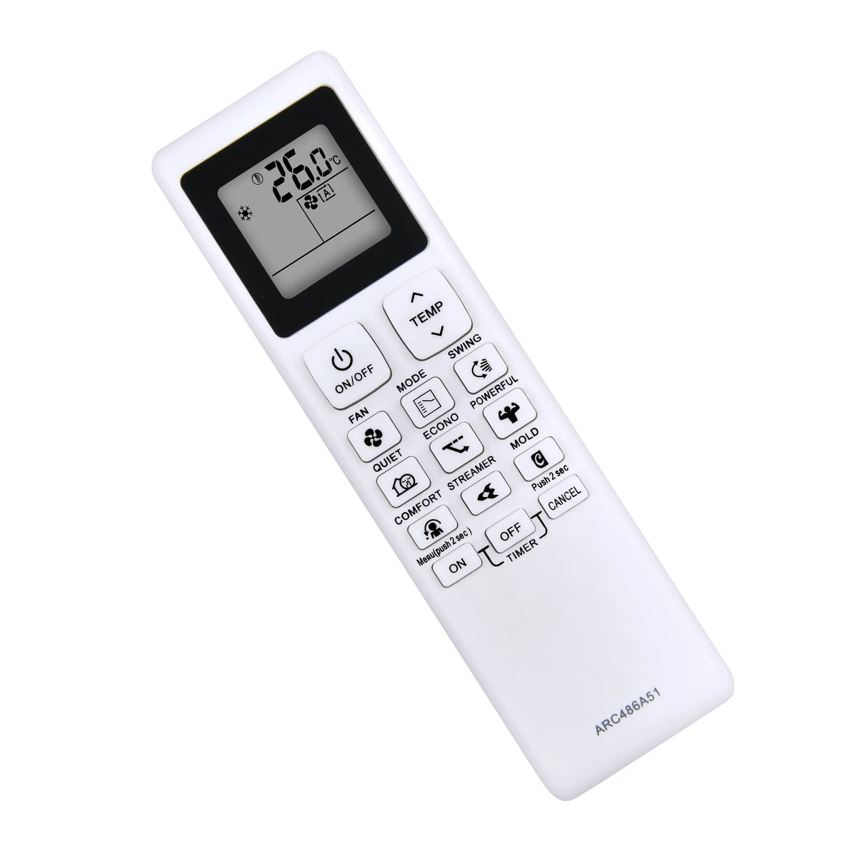 ARC486A51 Replace Remote Control For Daikin Air Conditioner FTKF35XVMV