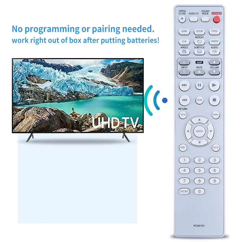 RC001DV Remote Control For Marantz DVD Player DV6001 DV3002 DV7001 VC6001