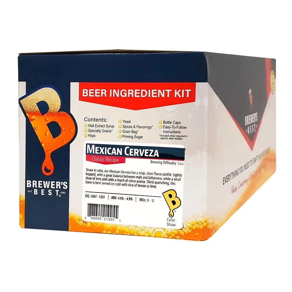 Brewer's Best Home Brew Beer Ingredient Kit - 5 Gallon 5 gallon, Beige