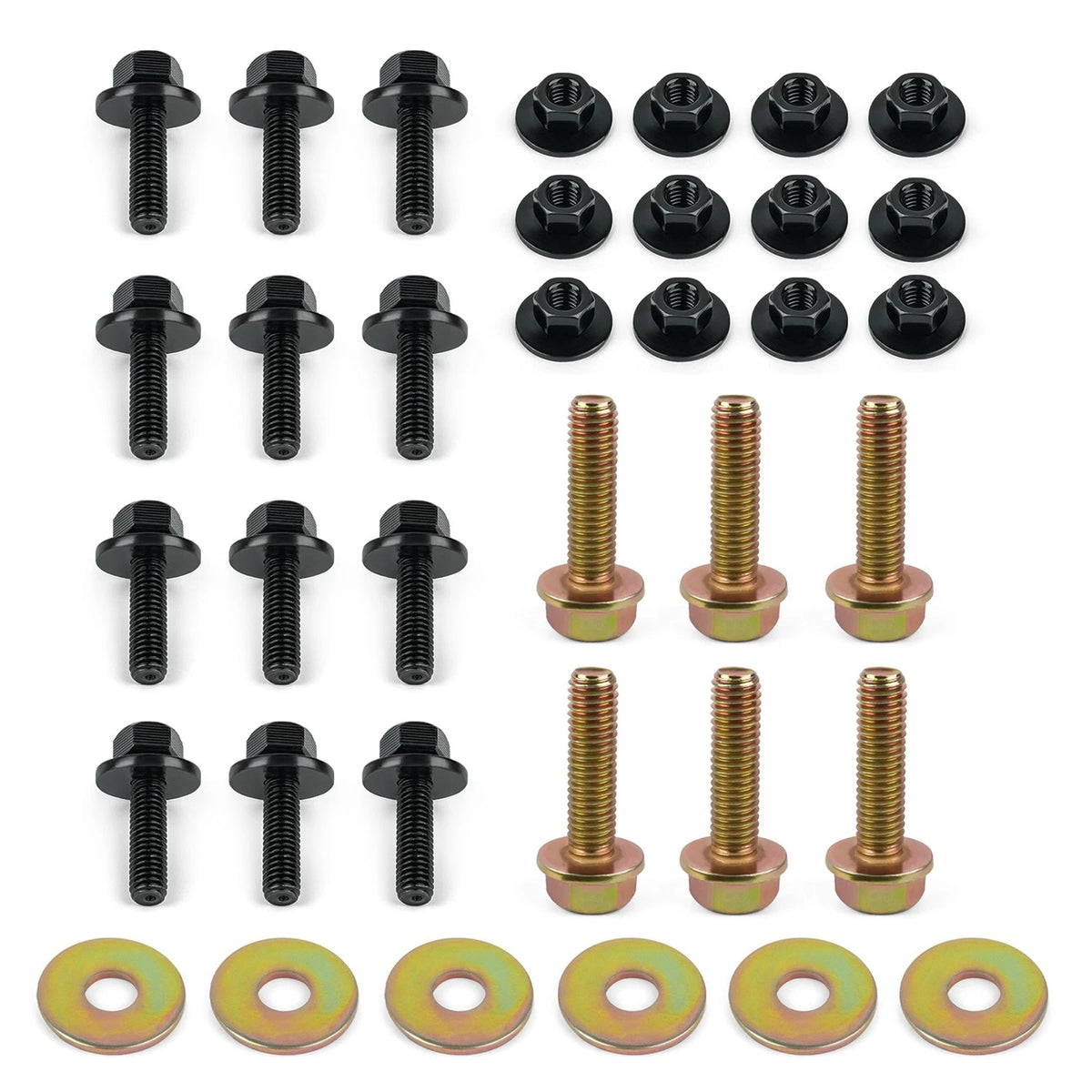 Fits Jeep Wrangler JK JL 07-25 Side Step / Running Board Bolts Hardware (4 door)