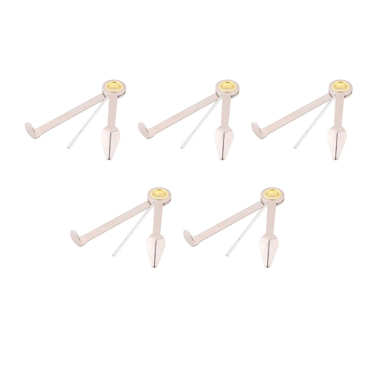 5PCS 3 In 1 Stainless Metal Multifunctional Tobacco Clean Tool For Smoking Pipe