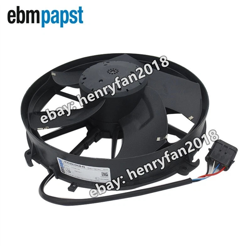 Ebmpapst W3G300-ER38-45 Axial Fan 27.5VDC 335W For Bus Water Tank Condenser Fan