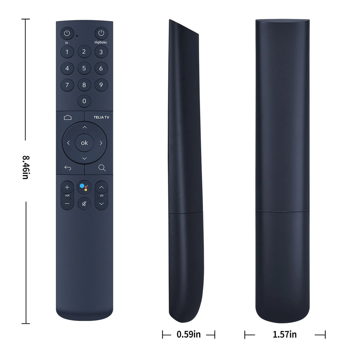 Replacement Remote Control For telia ruwdo IPTV Set-Top HDTV TV Box