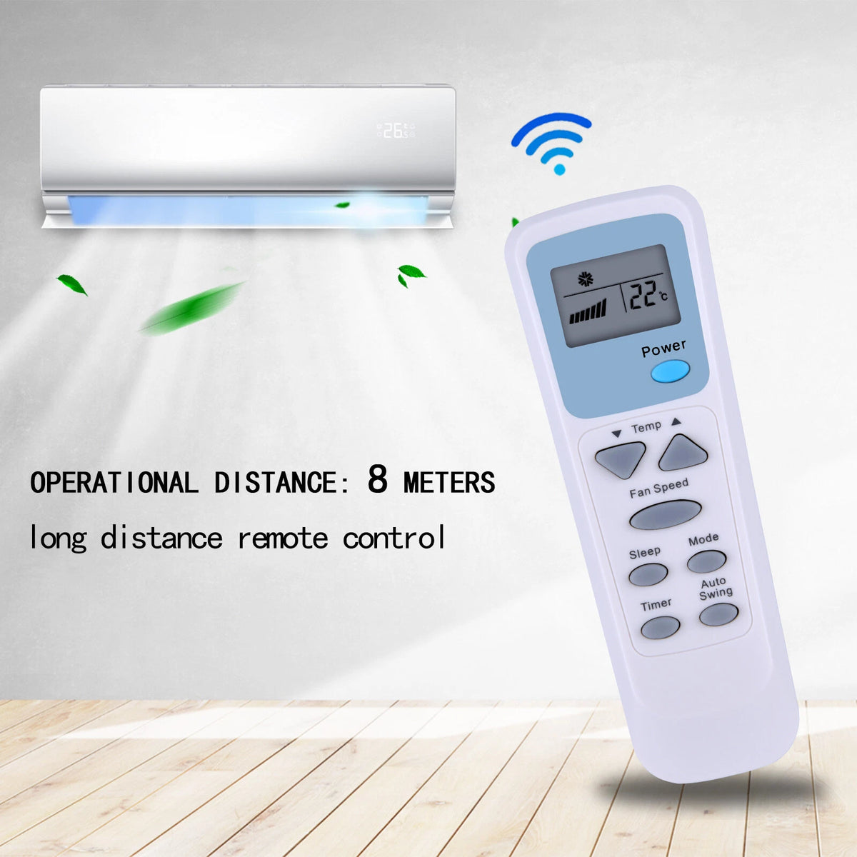 AKB73616103 Remote Control For Friedrich Window Air Conditioner 6711A20103Q