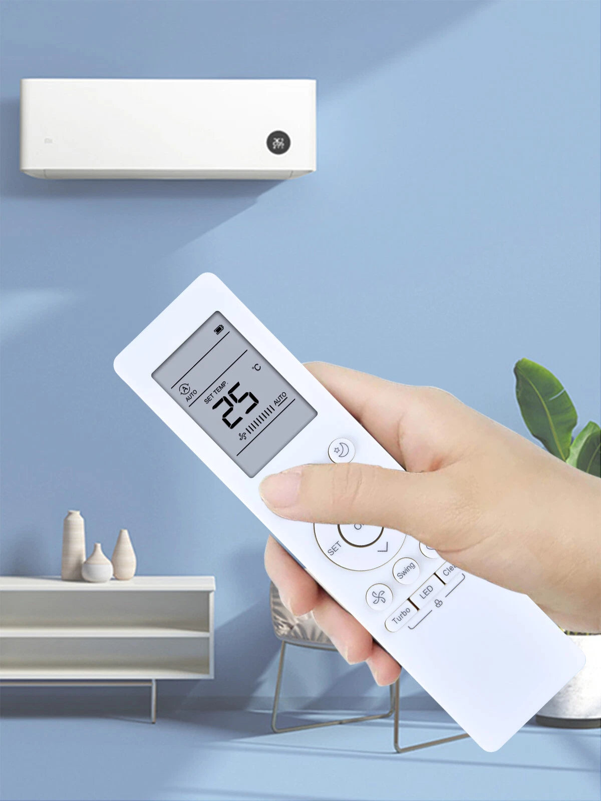 RG10B(B) /BGEF Remote Control For Midea AC Air Conditioner RG10B(B)BGEF