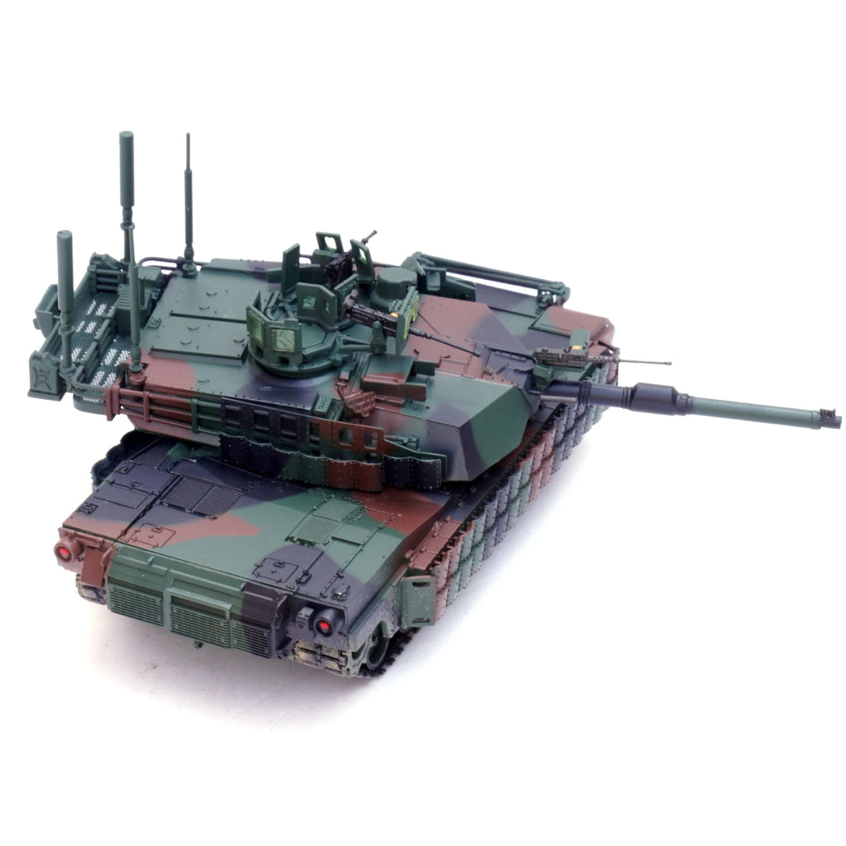 13.5cm Diecast 1/72 US M1A2 TUSK II Abrams Main Battle Tank Model Static Display