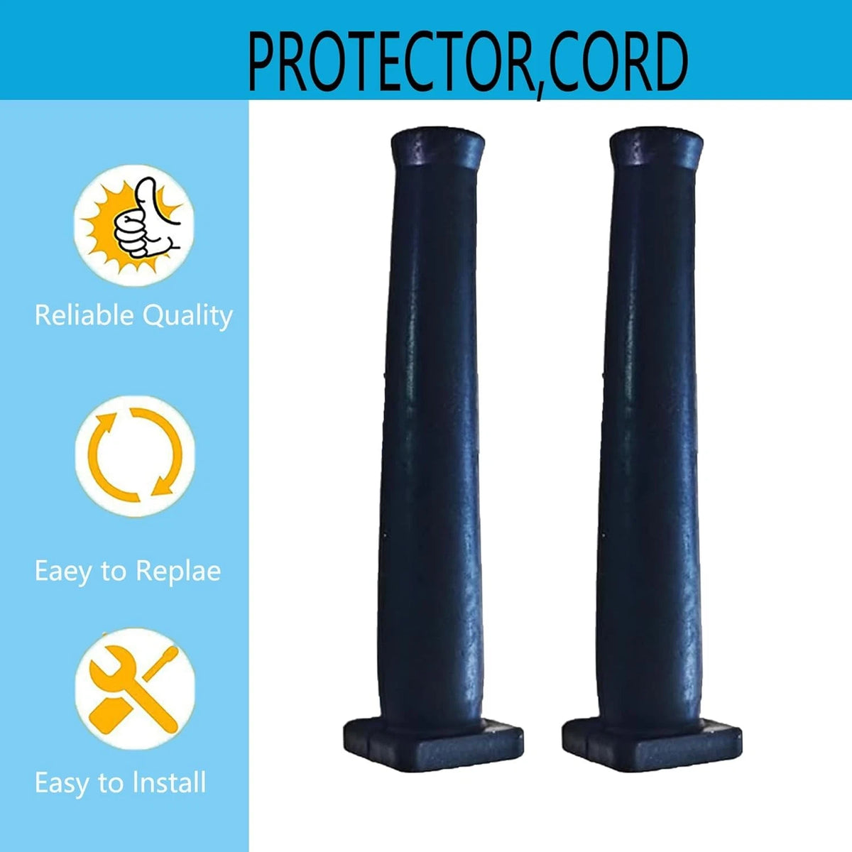 lrnyso replacement Circular Saw Cord Protector CORD 445338-00 2680 2683 Black