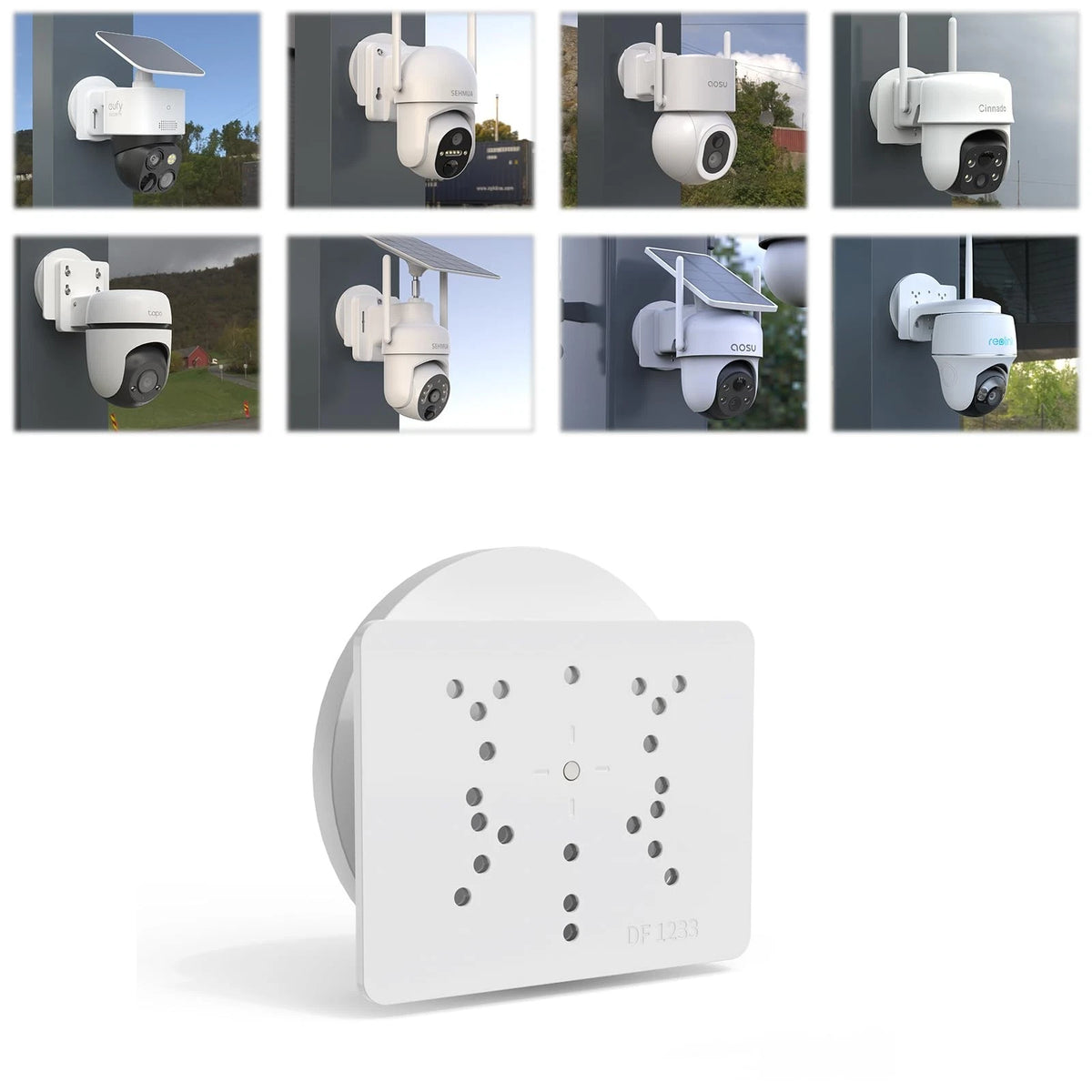 Koroao Magnetic Mount for AOSU D1 SE/Lite/Max,Reolink Argus White