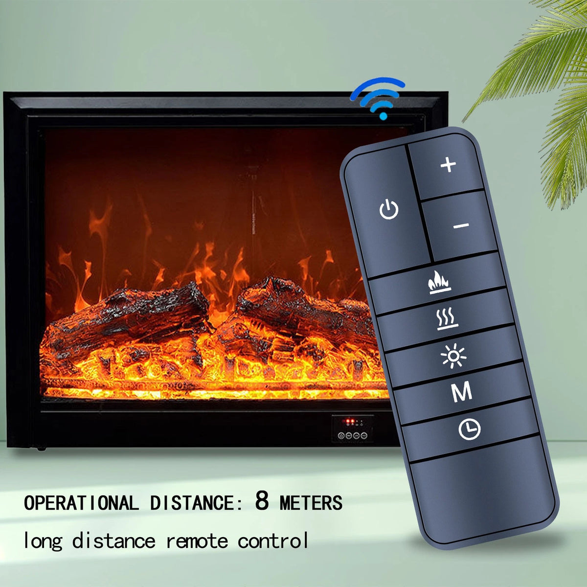 Replacement Remote Control For Bemodern Wall Electric Fire