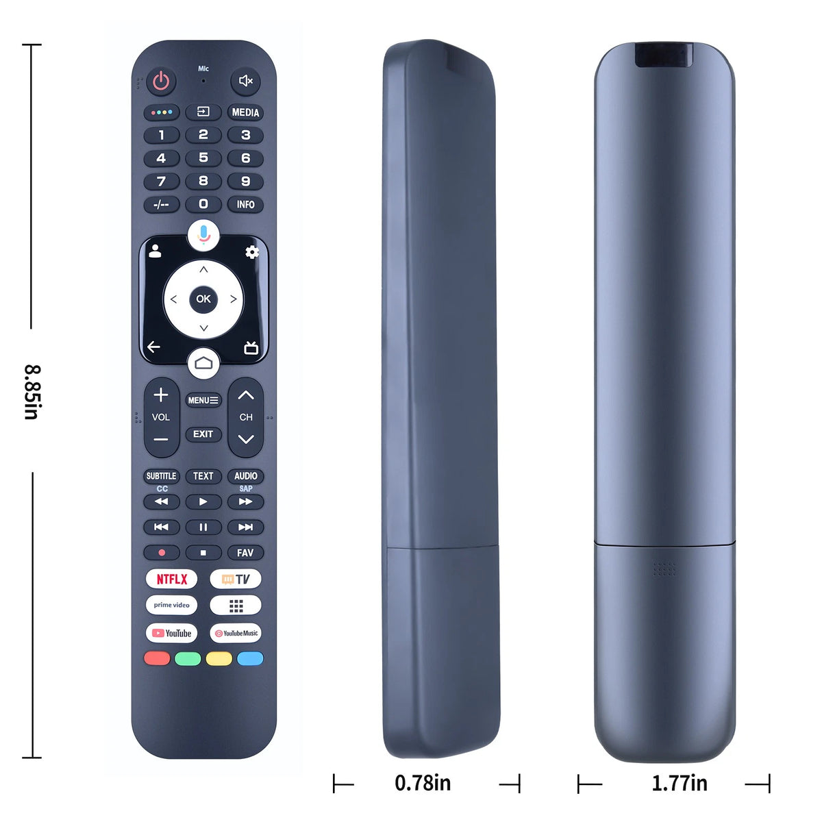 HTR-U32G Voice Replacement Remote Control For Haier LED LCD TV