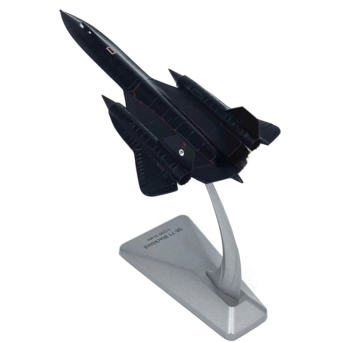 1/200 Scale Diecast Alloy USAF SR-71 Blackbird Airplane Aircraft Model Toy Gift
